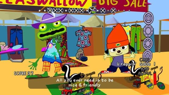 PaRappa the Rapper Remastered screenshot 1