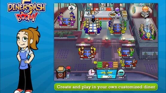 Diner Dash 5: Boom! screenshot 2