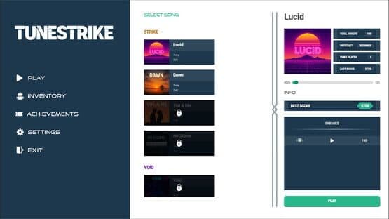 Tunestrike screenshot 2