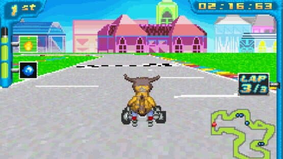 Digimon Racing screenshot 1