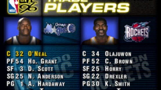 NBA Live 96 screenshot 2