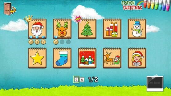 Crayon Christmas screenshot 4