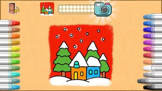Crayon Christmas screenshot 1