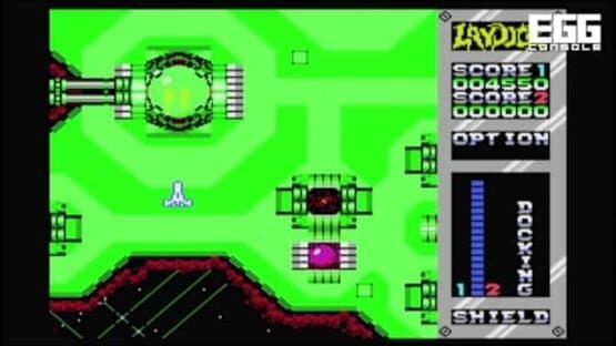 Eggconsole Super Laydock Mission Striker MSX screenshot 1