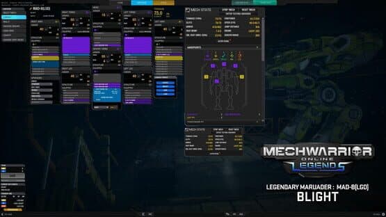 MechWarrior Online: Blight Legendary Mech Pack screenshot 3