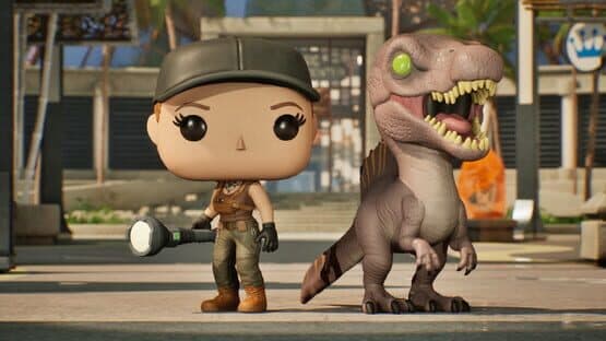 Funko Fusion: Jurassic World Rebirth Pack 1 - Zora Bennett and Spinosaurus screenshot 3
