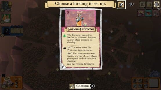 Root: Hirelings & Landmarks screenshot 1