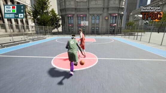 Third Person Basketball Court screenshot 1