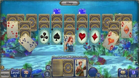 Jewel Match Atlantis Solitaire 5: Collector's Edition screenshot 12