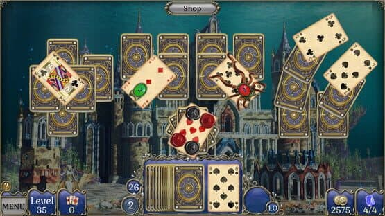Jewel Match Atlantis Solitaire 5: Collector's Edition screenshot 4
