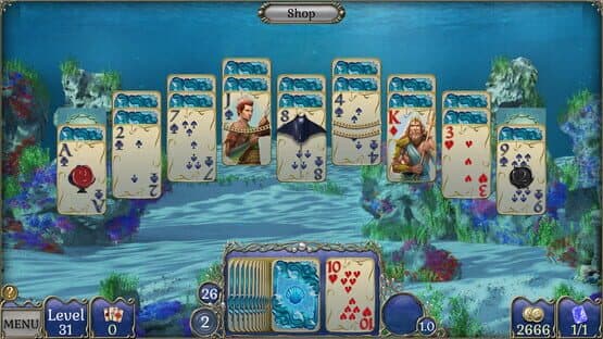 Jewel Match Atlantis Solitaire 5: Collector's Edition screenshot 5