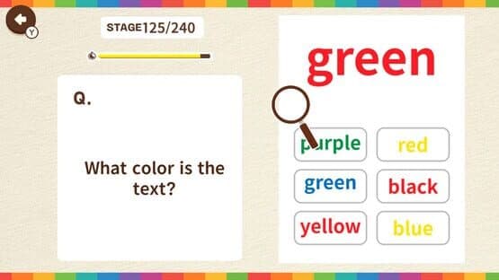Color Mismatch Brain Quiz screenshot 3