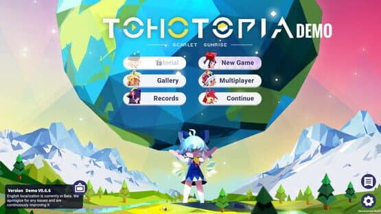 Tohotopia screenshot 1