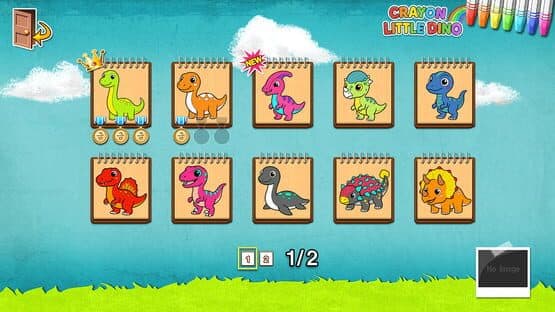 Crayon Little Dino screenshot 2