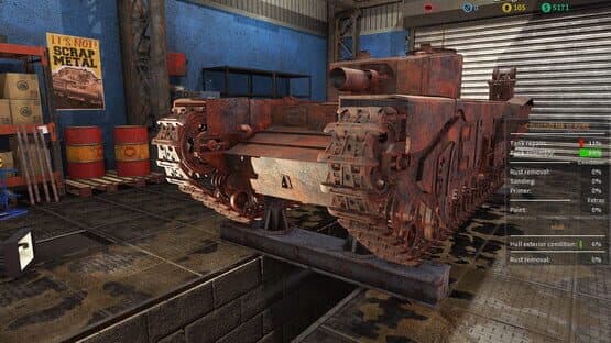 Tank Mechanic Simulator: First Supply DLC screenshot 6