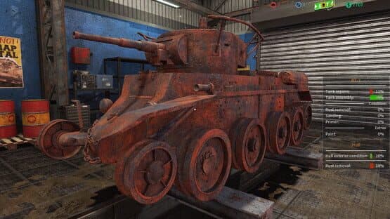 Tank Mechanic Simulator: First Supply DLC screenshot 7