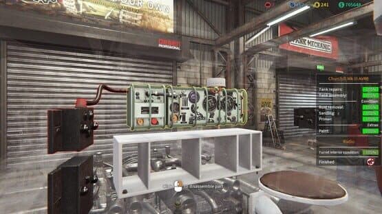 Tank Mechanic Simulator: First Supply DLC screenshot 1