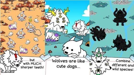 Wolf Evolution: Merge and Create Mutant Wild Dogs screenshot 1