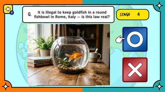 Surprising Laws Around the World True or False Quiz screenshot 4