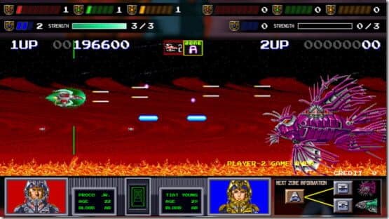 Darius Cozmic Collection screenshot 2