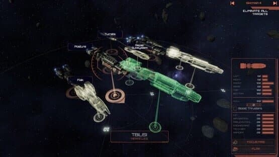 Battlestar Galactica Deadlock: Sin and Sacrifice screenshot 1