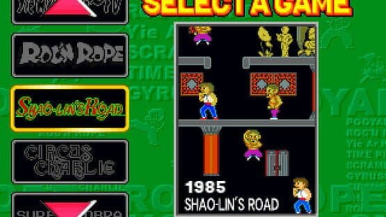 Konami Arcade Classics screenshot 1