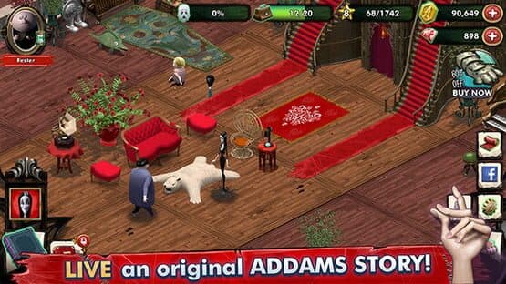 The Addams Family: Mystery Mansion screenshot 1