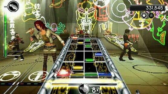 Rock Band Unplugged screenshot 1