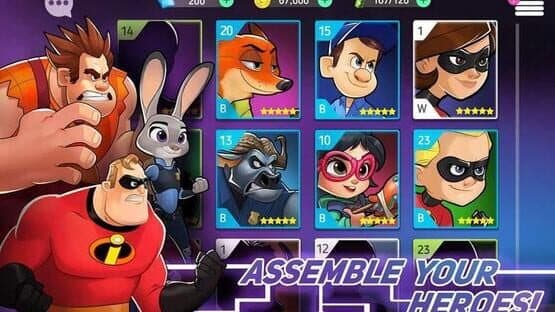 Disney Heroes: Battle Mode screenshot 7