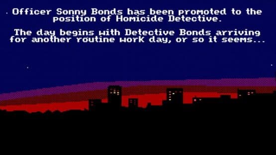 Police Quest II: The Vengeance screenshot 5