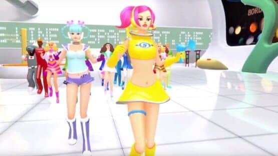 Space Channel 5 VR: Kinda Funky News Flash screenshot 2