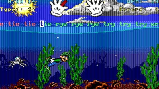 Mario Teaches Typing screenshot 3