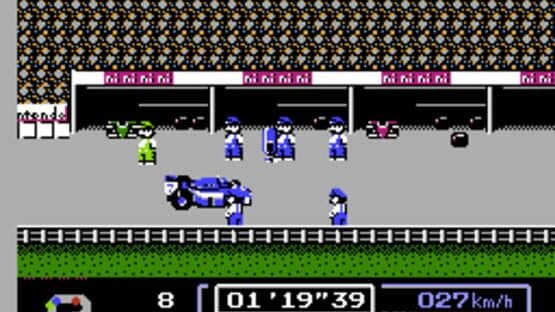 Famicom Grand Prix: F-1 Race screenshot 1