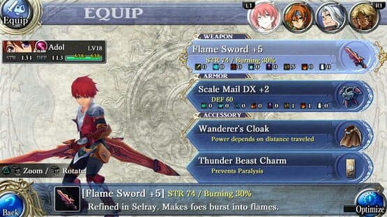 Ys: Memories of Celceta screenshot 7
