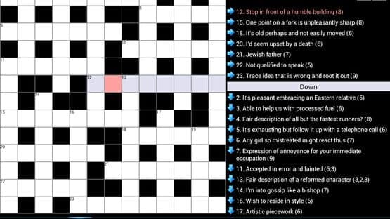 Cryptic Crosswords screenshot 3