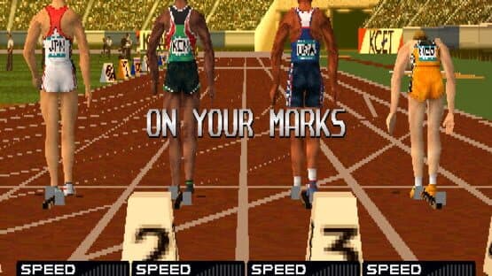 International Track & Field 2000 screenshot 1