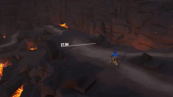 Lonely Mountains: Downhill - Eldfjall Island screenshot 5