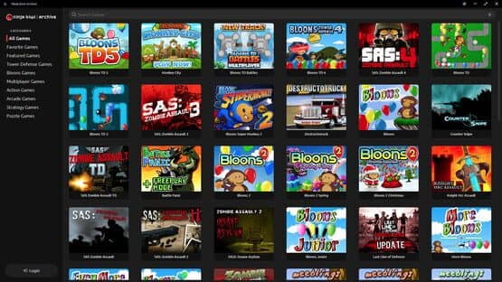 Ninja Kiwi Archive screenshot 2