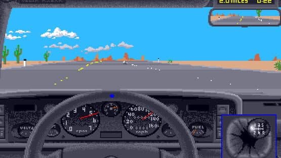 Test Drive II: Car Disk - The Supercars screenshot 2