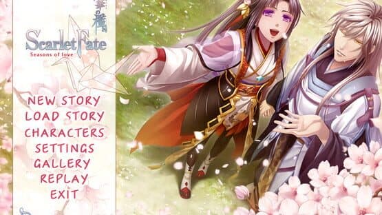 Shirahana no Ori: Hiiro no Kakera 4 - Shiki no Uta screenshot 1