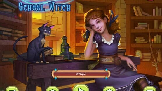 Sweet Solitaire: School Witch screenshot 1
