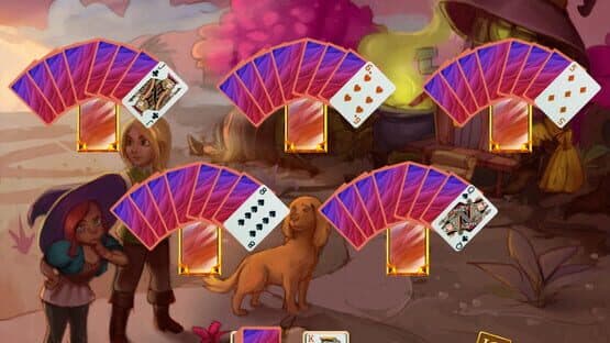 Sweet Solitaire: School Witch screenshot 7