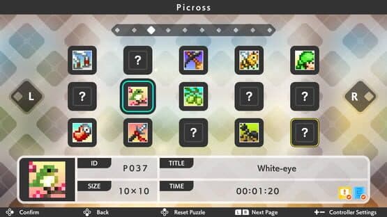 Picross S6 screenshot 5