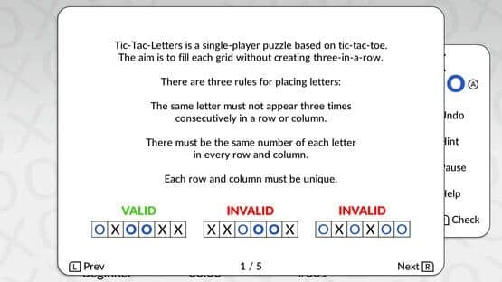 Tic-Tac-Letters by POWGI screenshot 2