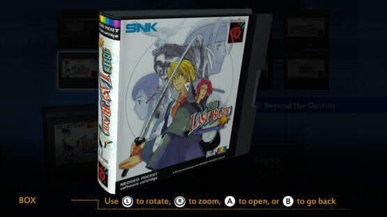 Neogeo Pocket Color Selection Vol.1 screenshot 2