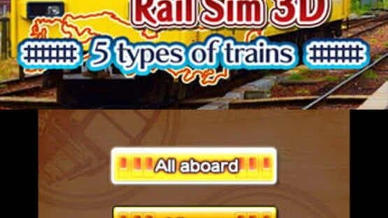 Japanese Rail Sim 3D: 5 types of trains screenshot 1