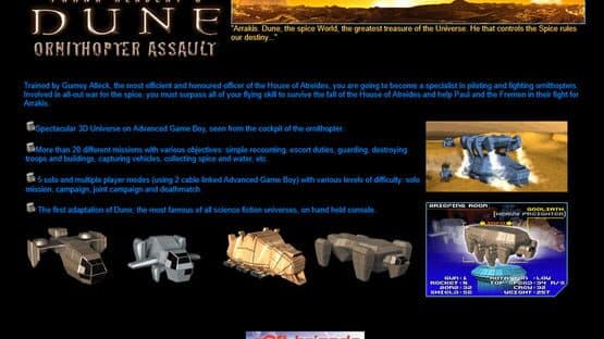 Dune: Ornithopter Assault screenshot 2