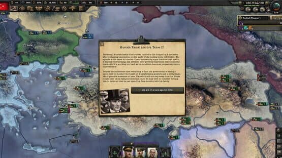 Hearts of Iron IV: Battle for the Bosporus screenshot 1