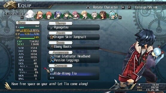 The Legend of Heroes: Trails of Cold Steel II - All Ride-Alongs screenshot 1