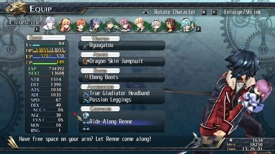 The Legend of Heroes: Trails of Cold Steel II - All Ride-Alongs screenshot 2